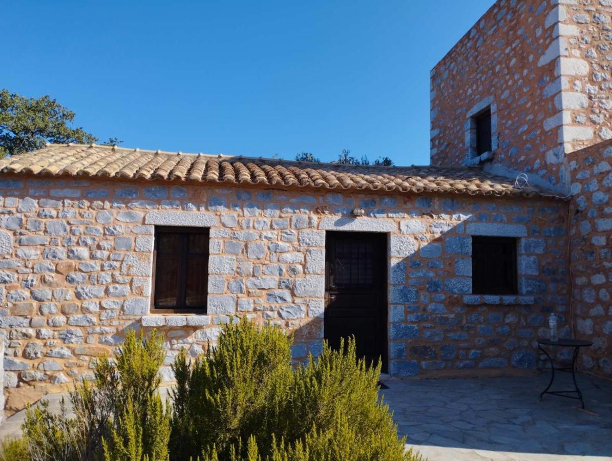 The Two Carob Trees, Traditional Stonehouse, Nikandri, Pirgos Diros Apartment Lefkias Luaran gambar
